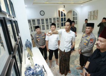 AKBP Teddy Chandra Kapolres Kediri Kota Dampingi Wakapolda Jatim Safari Silaturohmi Di Bulan Suci Ramadhan