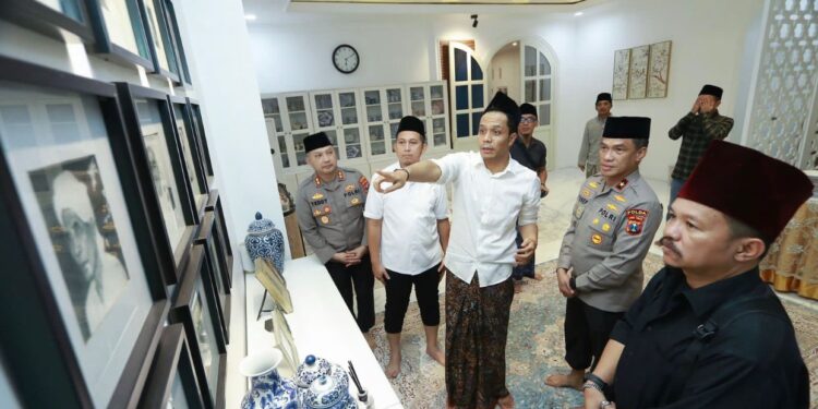 AKBP Teddy Chandra Kapolres Kediri Kota Dampingi Wakapolda Jatim Safari Silaturohmi Di Bulan Suci Ramadhan