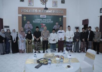 Polres Kediri Kota Gelar Lomba Pidato Bahasa Jawa Santri Jelang Hari Bhayangkara Ke 77