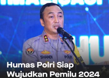 Humas Polri Siap Wujudkan Pemilu 2024 Aman dan Damai