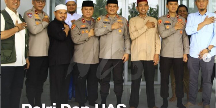 Polri Dan UAS Berkomitmen Jaga Persatuan Bangsa