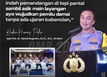 Kadiv Humas Polri Ajak Masyarakat Wujudkan Pemilu 2024 Damai Tanpa Ujaran Kebencian