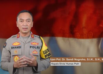 Bersama Polri Ayo Ciptakan Pemilu Yang Aman Tertib Damai Dan Bermartabat