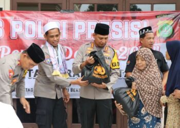 Pemilu Damai, Kapolres Metro Tangerang Kota Gelar Bakso Polri Presisi di Batuceper