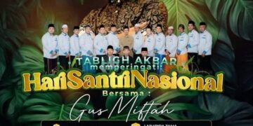 Tablik Akbar Malam Puncak Peringatan Hari Santri Nasional 2023 Papua Barat hadirkan Gus Miftah Maulana Habiburrahman 