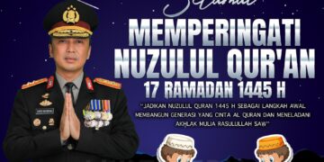 Jadikan Nuzulul Quran 1445 H Sebagai Langkah Awal Membangun Generasi yang Cinta Al Quran dan Meneladani Akhlak Mulia Rasulullah SAW