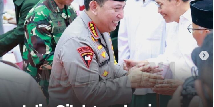 Jalin Silahturahmi, TNI-Polri Gelar Buka Bersama di Jatim