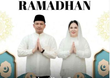 Dir Reskrimsus Polda Jatim Kombes Pol. Budi Hermanto Beserta Istri Mengucapkan Selamat Menunaikan Ibadah Puasa Ramadhan 1446 H