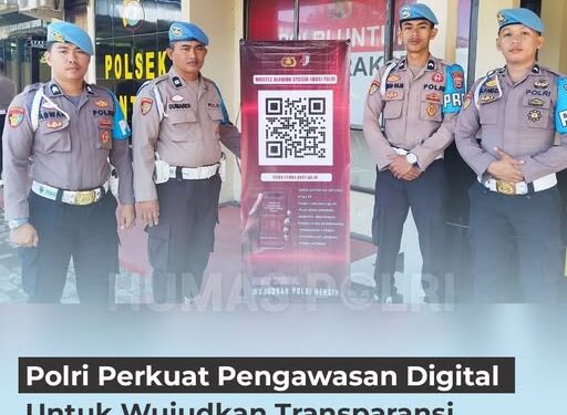 Polri Terus Perkuat pengawasan internal berbasis digital sebagai upaya mendorong transparansi dan akuntabilitas institusi