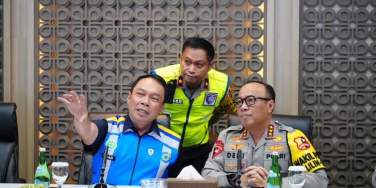 Wakapolri Turun Lansung Monitoring Arus Balik Nataru di Command Center Tol Jasa Marga Jatiasih