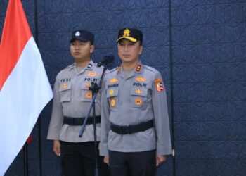 Kadivhumas Polri Pimpin Upacara Kenaikan Pangkat 25 Personel Divisi Humas