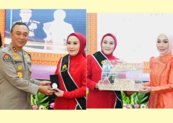 Media Muslim : Estafet Kepemimpinan Ibu Asuh Polwan Polda Sumsel Resmi Beralih ke Ny Eka Sandi Nugroho