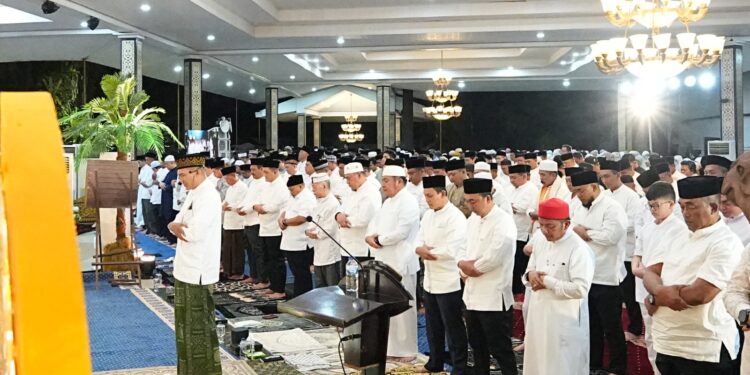 Kapolda Sumsel Hadiri Pembukaan Pengajian Ramadhan 1447 H di Griya Agung