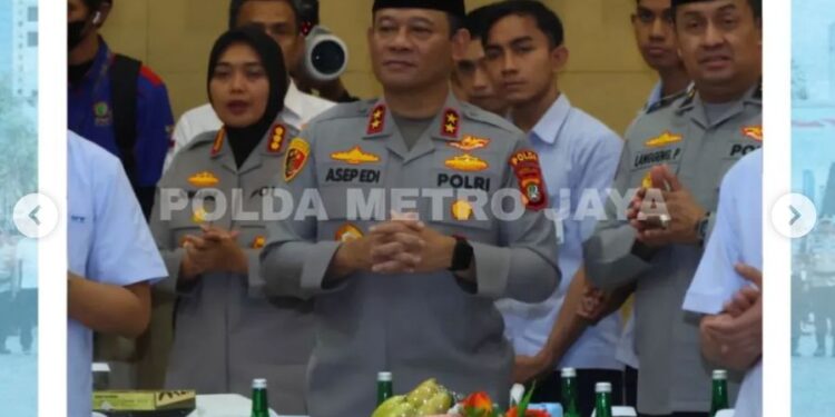 Kapolri dan Kapolda Metro Jaya Silaturahmi dengan Elemen Buruh, Perkuat Sinergi di Bulan Ramadan