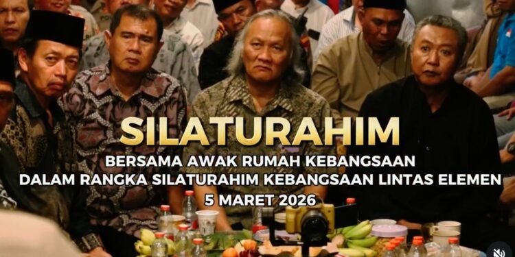 Silaturahim bersama Awak Rumah Kebangsaan dalam rangka Silaturahim Kebangsaan Lintas Elemen