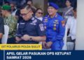 Dir Polairud Polda Sulut Kombes Pol Bayu Aji Yudha Prajas Hadiri Apel Pasukan Dan Siap Sukseskan Operasi Ketupat Samrat 2026